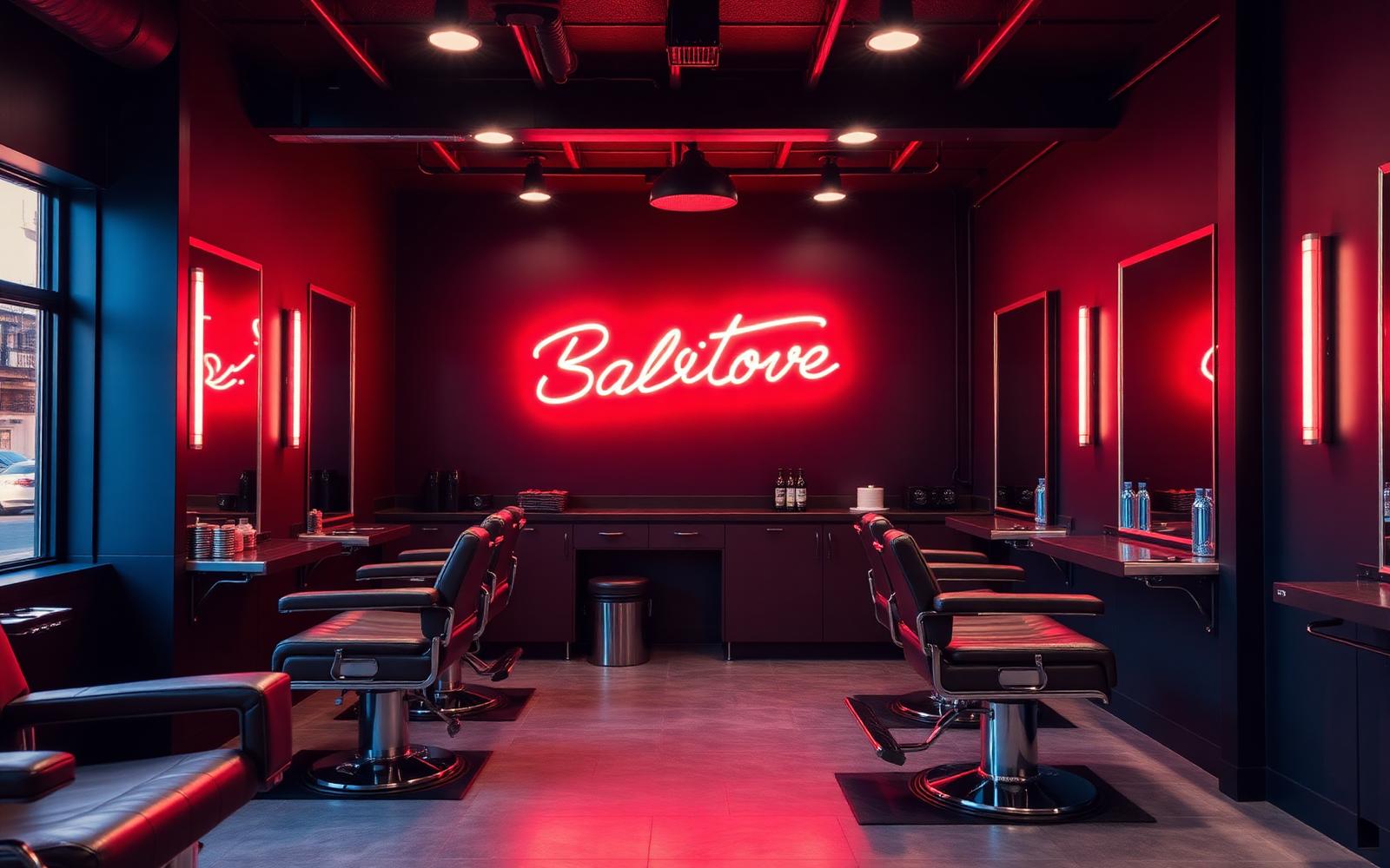 Aperçu de la démo Site avec réservation — BLACKLINE BARBER